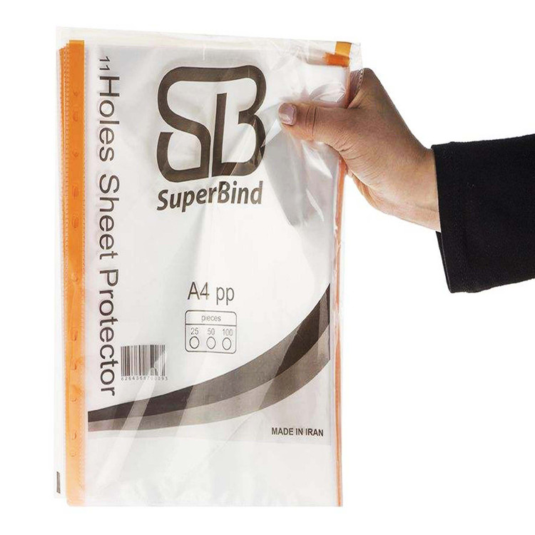 کاور A4 سوپربایند Superbind بسته 100 عددی