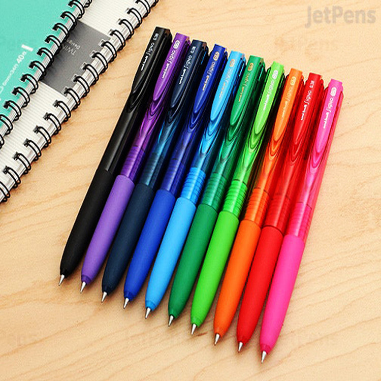 روان نویس یونی بال مدل my bujo Light color بسته 12 عددی
