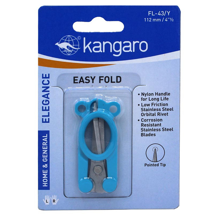 قیچی تاشو جیبی کانگرو مدل KANGARO FL-43/Y