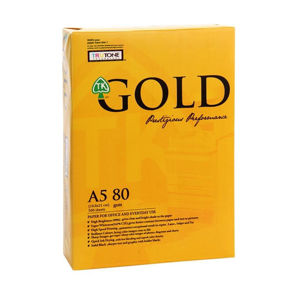 کاغذ A5 گلد 80 گرمی