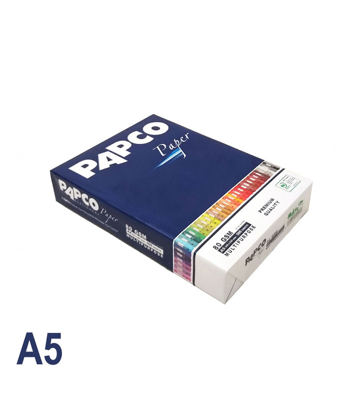 کاغذ A5 پاپکو پریمیوم(بسته500عددی)