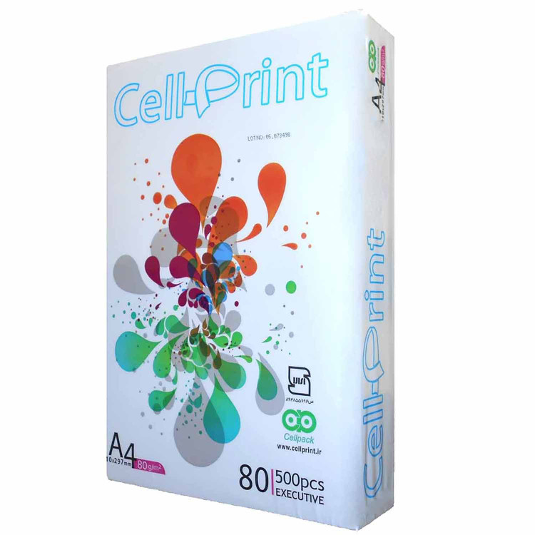 کاغذ A4 سل پرینت مدل Exactive بسته 500 عددی