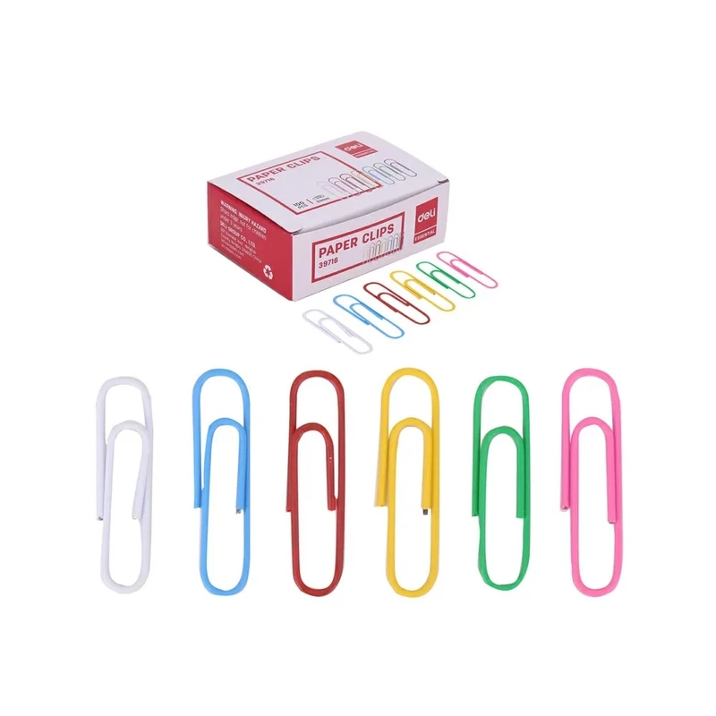 گیره کاغذ دلی مدل رنگی سایز33mm