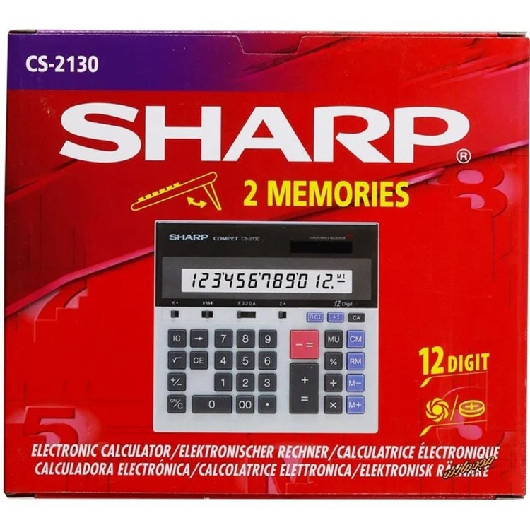 ماشین حساب شارپ مدل CS-2130