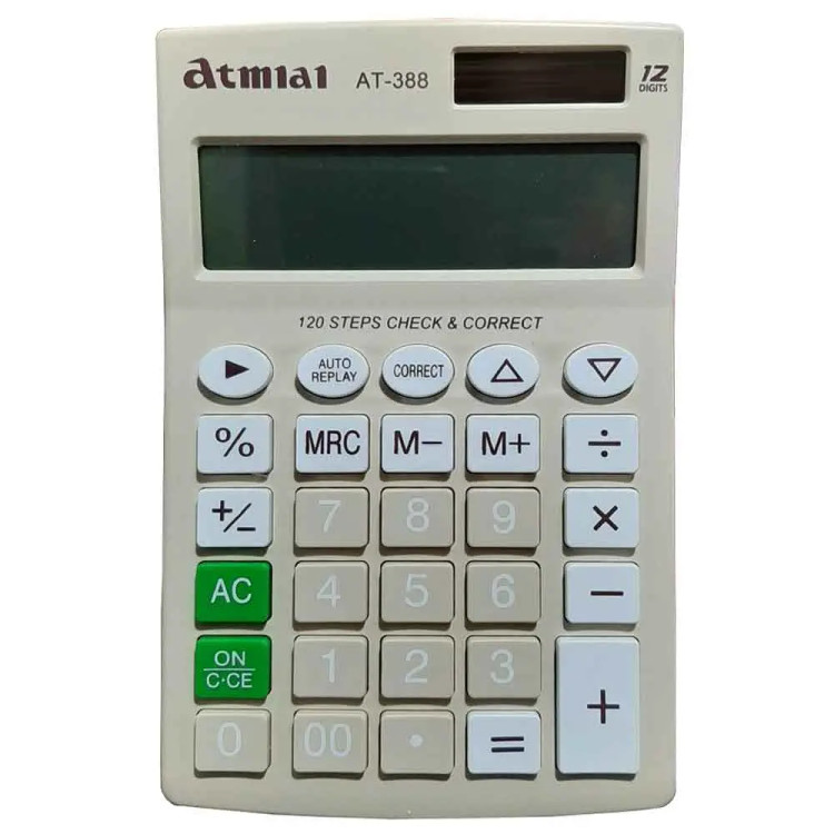ماشین حساب 12 رقم کوچک مدل ATMIAI AT-388