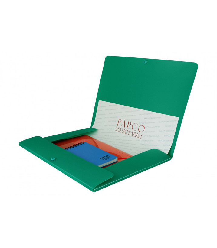 کیف مدارک دکمه دار پاپکو D402-A4