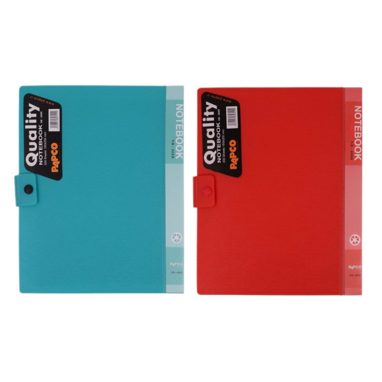 دفتر کلاسوری 200 برگ پاپکو مدل NB-608R