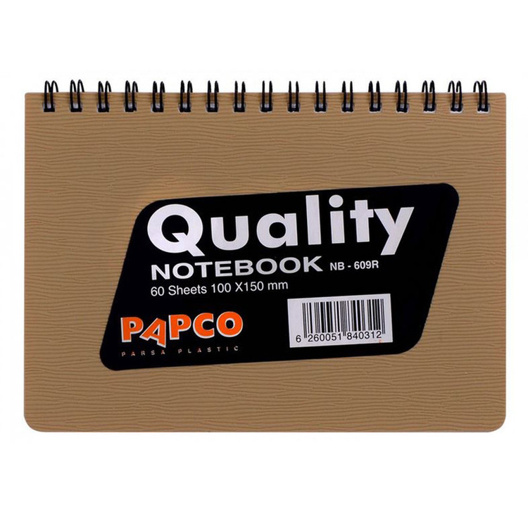 دفترچه یادداشت 60 برگ پاپکو مدل NB-609R