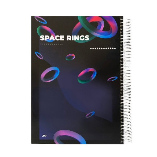 دفتر 160 برگ پاپکو مدل SPACE RINGS کد PN-6177