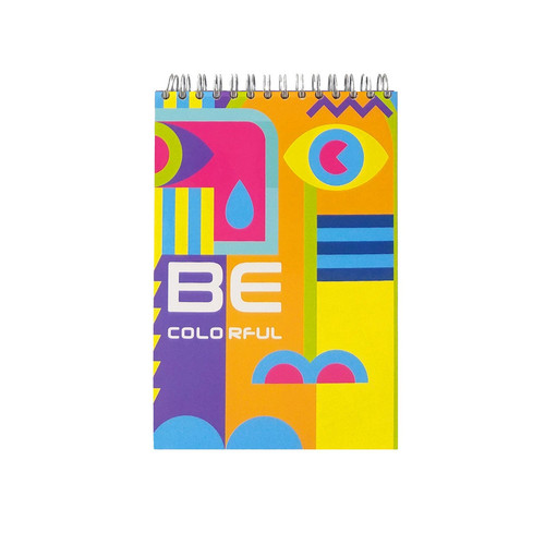 دفترچه یادداشت پاپکو 80 برگ مدل BE COLORFUL