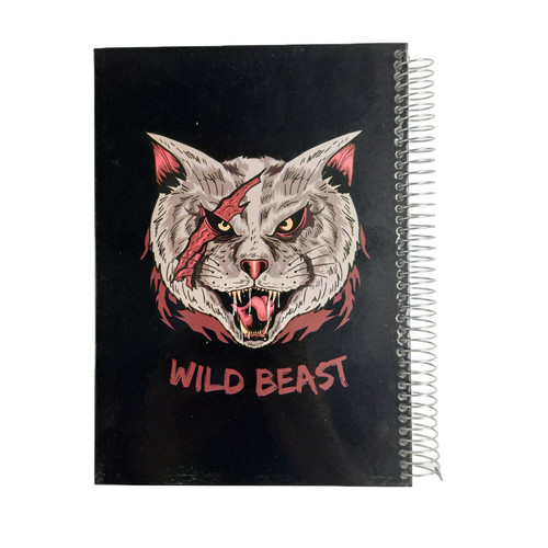 دفتر مشق پاپکو مدل Wild Beast