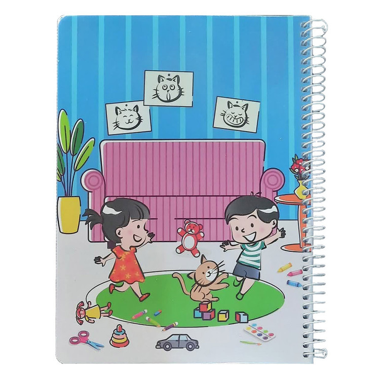 دفتر نقاشی 80 برگ پاپکو مدل PN-7078 کد DR571
