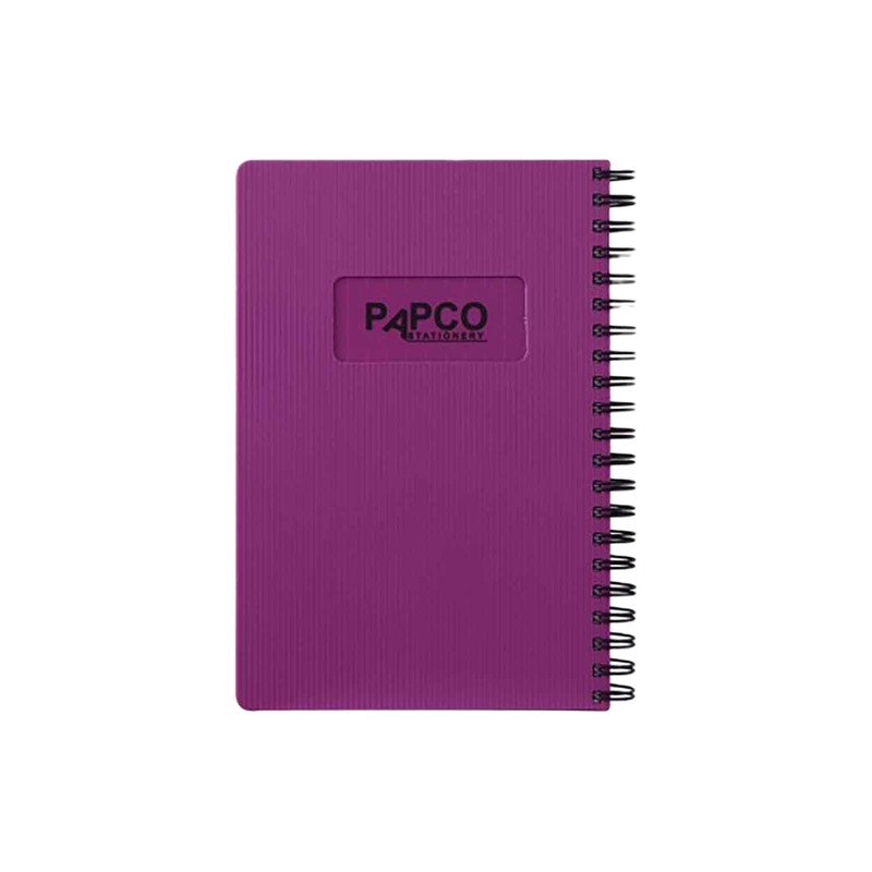 دفتر یادداشت 100برگ پاپکو مدل متالیک کد DR257
