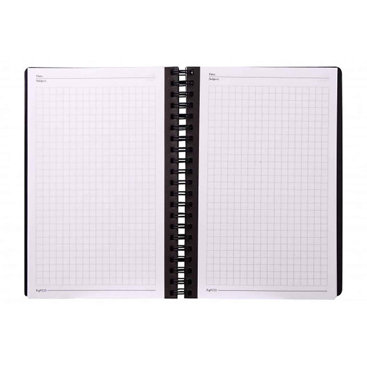 دفتر یادداشت 100برگ پاپکو مدل متالیک کد DR257