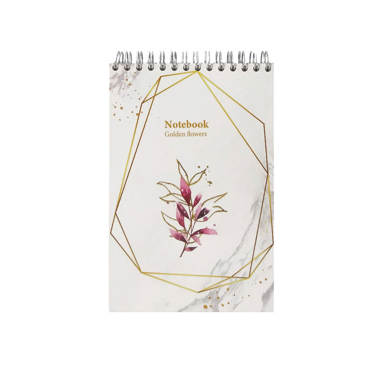 دفتر یادداشت 80 برگ پاپکو مدل FLOWER