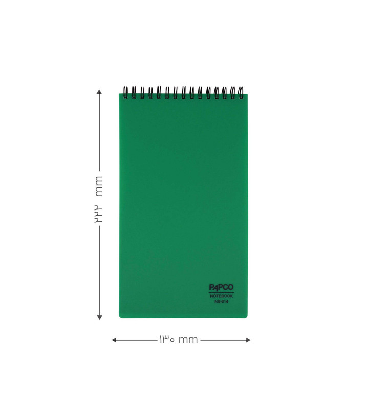 دفترچه یادداشت 80 برگ پاپکو مدل NB-614