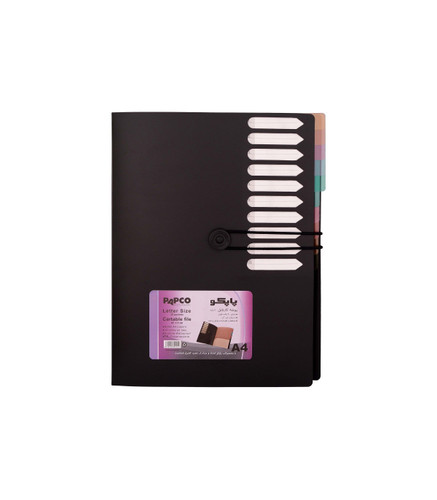 پوشه کارتابل 20 خانه پاپکو CF117-20