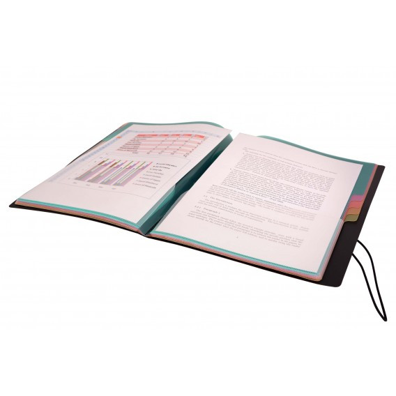 پوشه کارتابل 20 خانه پاپکو CF117-20