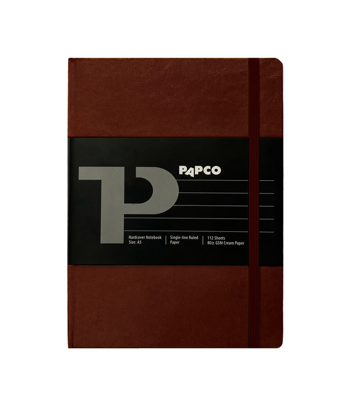دفتر پرایم یک خط بدون شماره سایز A5 پاپکو PR-NH510