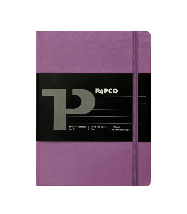 دفتر پرایم یک خط بدون شماره سایز A5 پاپکو PR-NH510