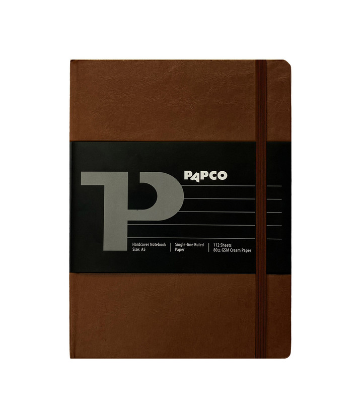 دفتر پرایم یک خط بدون شماره سایز A5 پاپکو PR-NH510