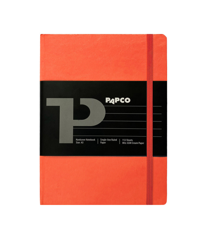 دفتر پرایم یک خط بدون شماره سایز A5 پاپکو PR-NH510