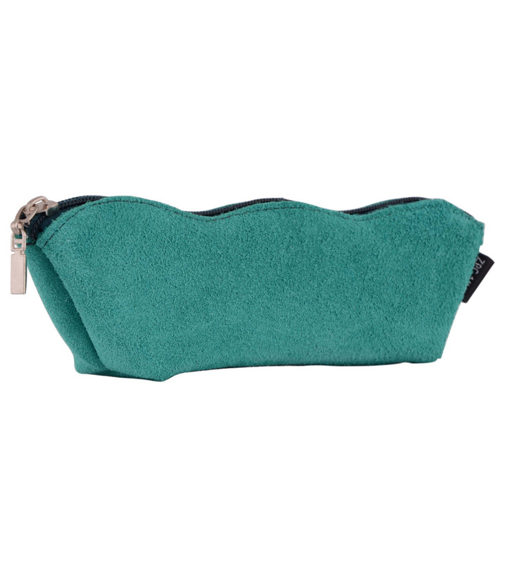 جامدادی چرم طبیعی زیپی پاپکو مدل ZPC-14NL