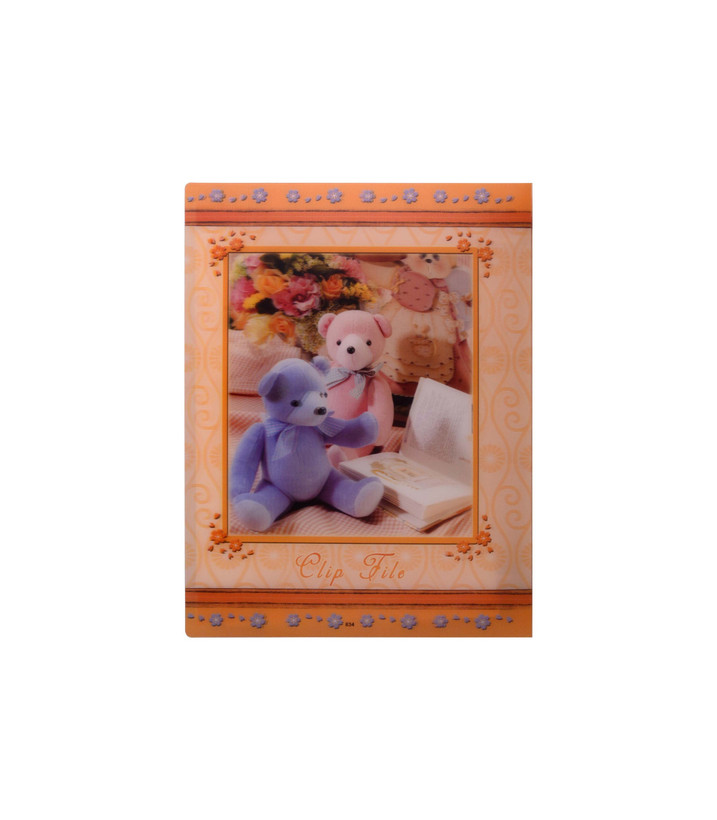 کلاسور چهار حلقه طرح دار پاپکو F_637