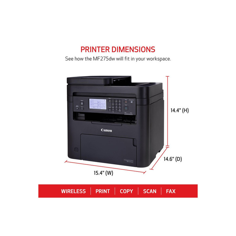پرینتر چند کاره لیزری کانن مدل i-SENSYS MF275dw