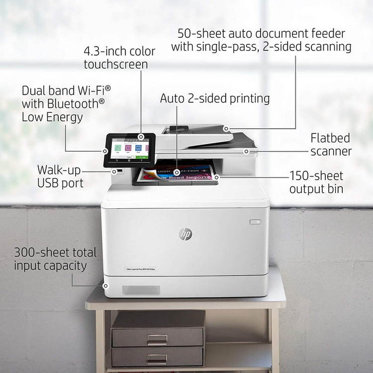 پرینتر چند کاره لیزری اچ پی مدل Color LaserJet Pro MFP M479dw