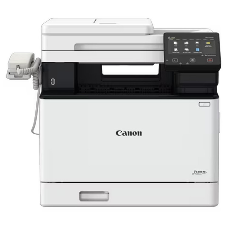 پرینتر لیزری چند کاره رنگی کانن مدل Canon i-SENSYS MF754Cdw با اتصال باسیم و بیسیم، سایز چاپ A4 با قابلیت چاپ دورو خودکار