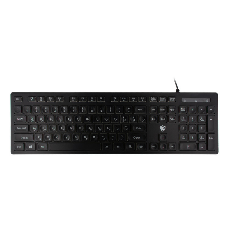 کیبورد گیمینگ بیاند مدل BGK-2010 سوئیچ ممبران، Full-Size، نورپردازی RGB
