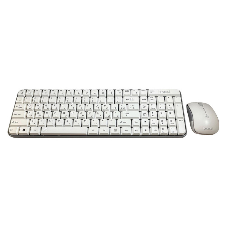 کیبورد و ماوس بی سیم بیاند مدل BMK-2261RF، سوییچ ممبران، Compact 1800