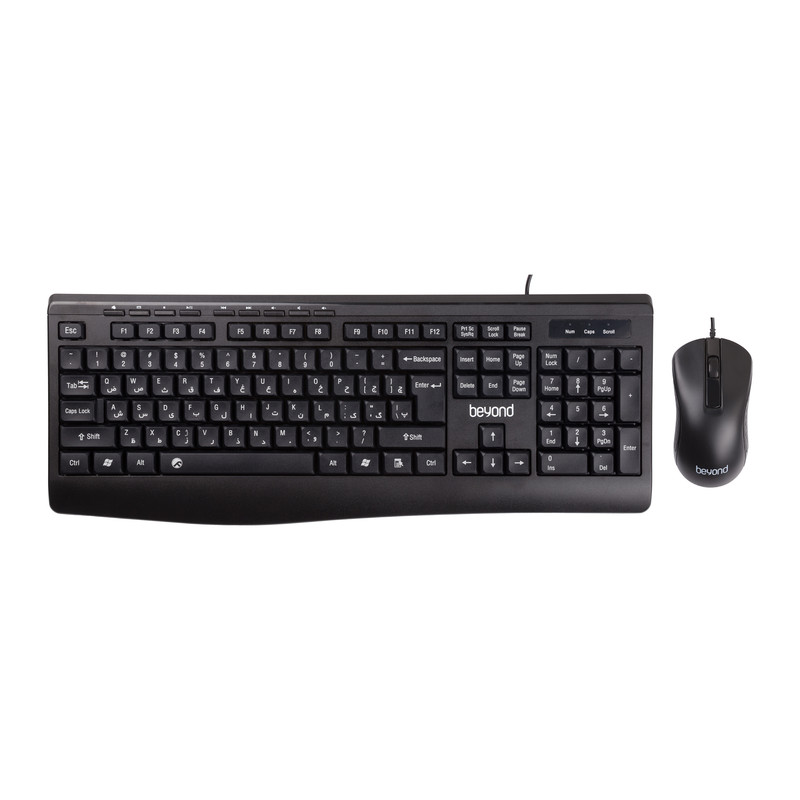 کیبورد و ماوس باسیم بیاند مدل BMK-4230