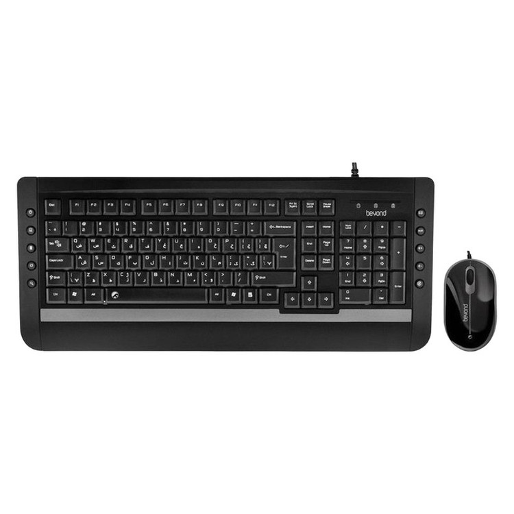 کیبورد و ماوس بیاند مدل BMK-6141، سوییچ ممبران، Full-Size