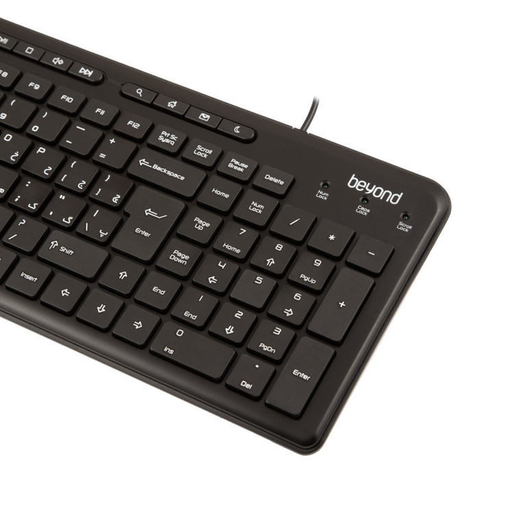 کیبورد و ماوس با سیم بیاند مدل BMK-3130