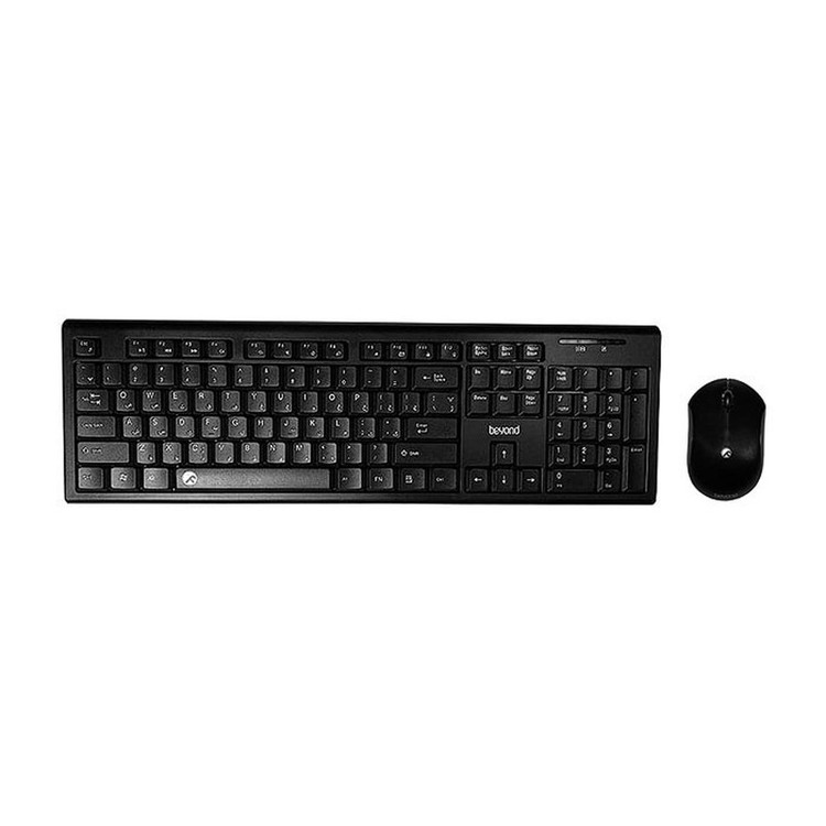 کیبورد و ماوس بی سیم بیاند مدل BMK-4531RF، سوییچ ممبران، Full-Size