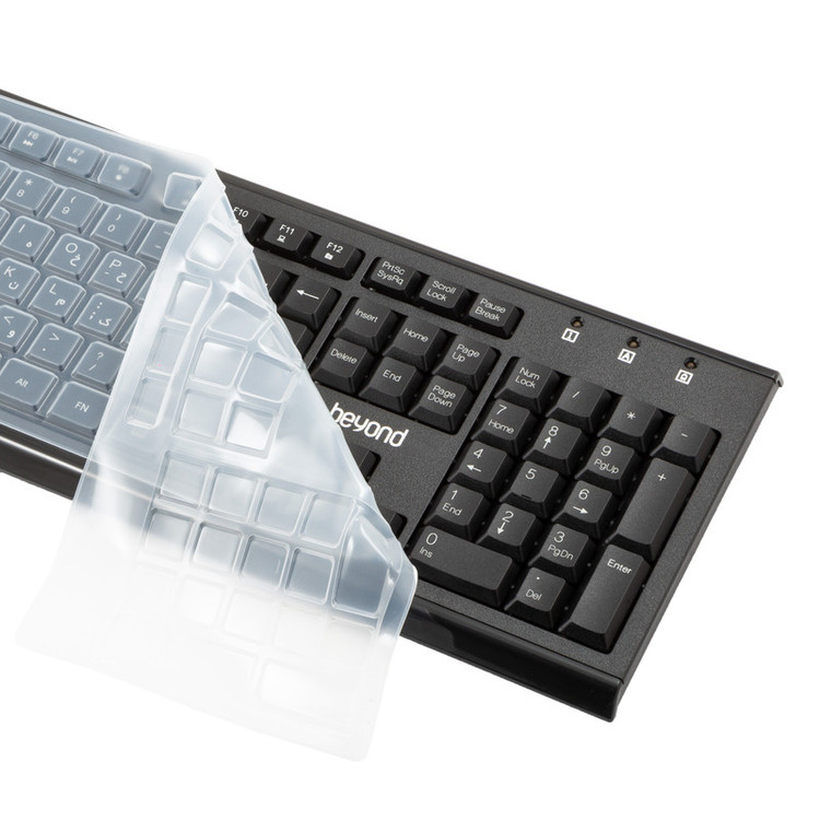 کیبورد و ماوس بیاند مدل bmk-8320rf with key skin